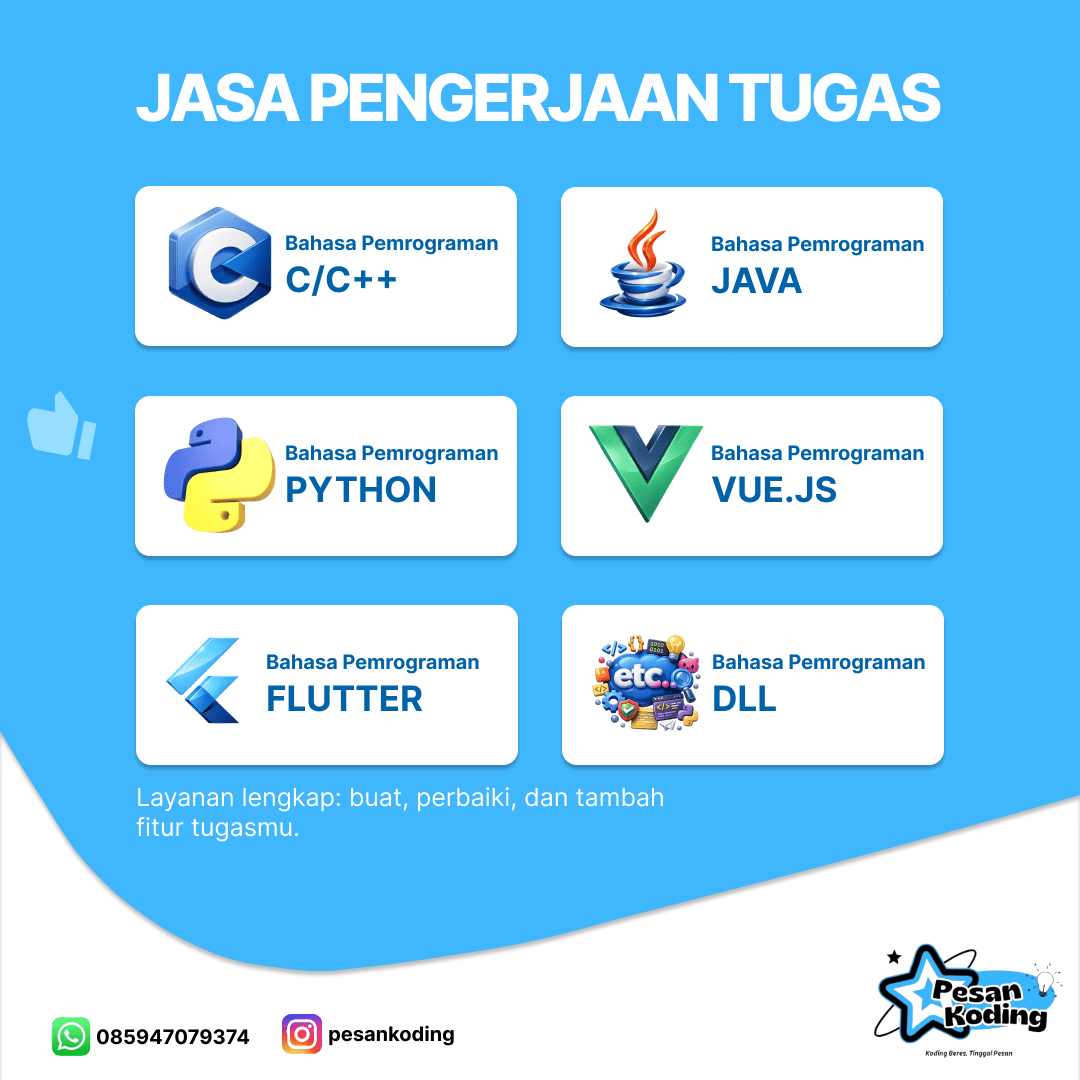 Layanan Pesan Koding